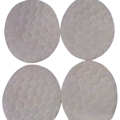 Cotton Facial Pads - High-Quality Cotton Material, Lightweight & Colourful Pack of 100 | Versatile for Cosmetic & Minor Medical Use