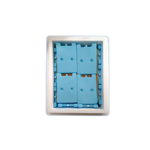 EPS Cool Shipper Box - High-Quality PP Material, Customized Size, Blue Color | Glossy Lamination Finish, UV Offset Printing, Durable for Chemical Transportation, UV Coated Surface
