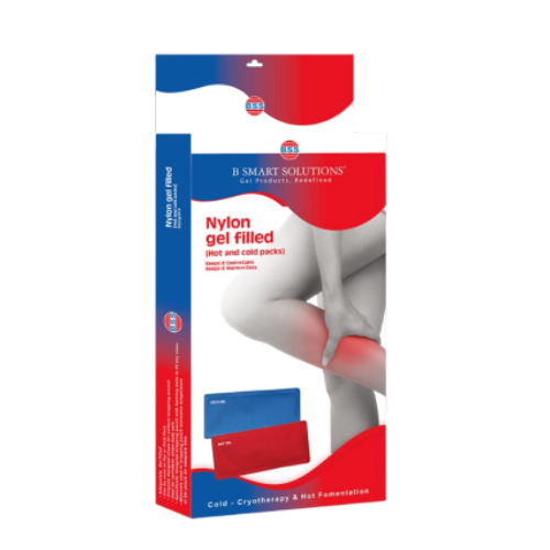 Nylon Gel Filled Pack - Cream Material, Customized Size, Multi-Color Design | Instant Pain Relief for Adults, Disposable Use, Enhances Health