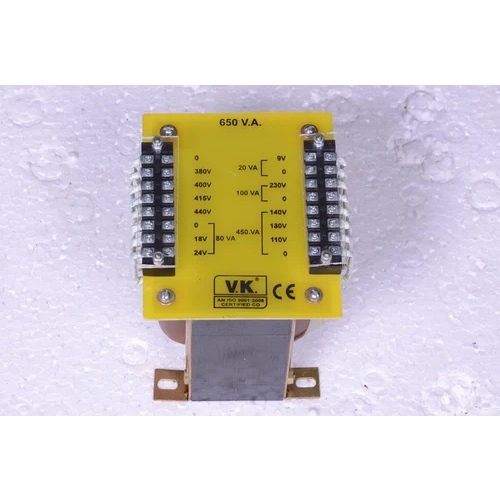 650Va Control Transformer Dimension (L*W*H): As Per Available Millimeter (Mm)