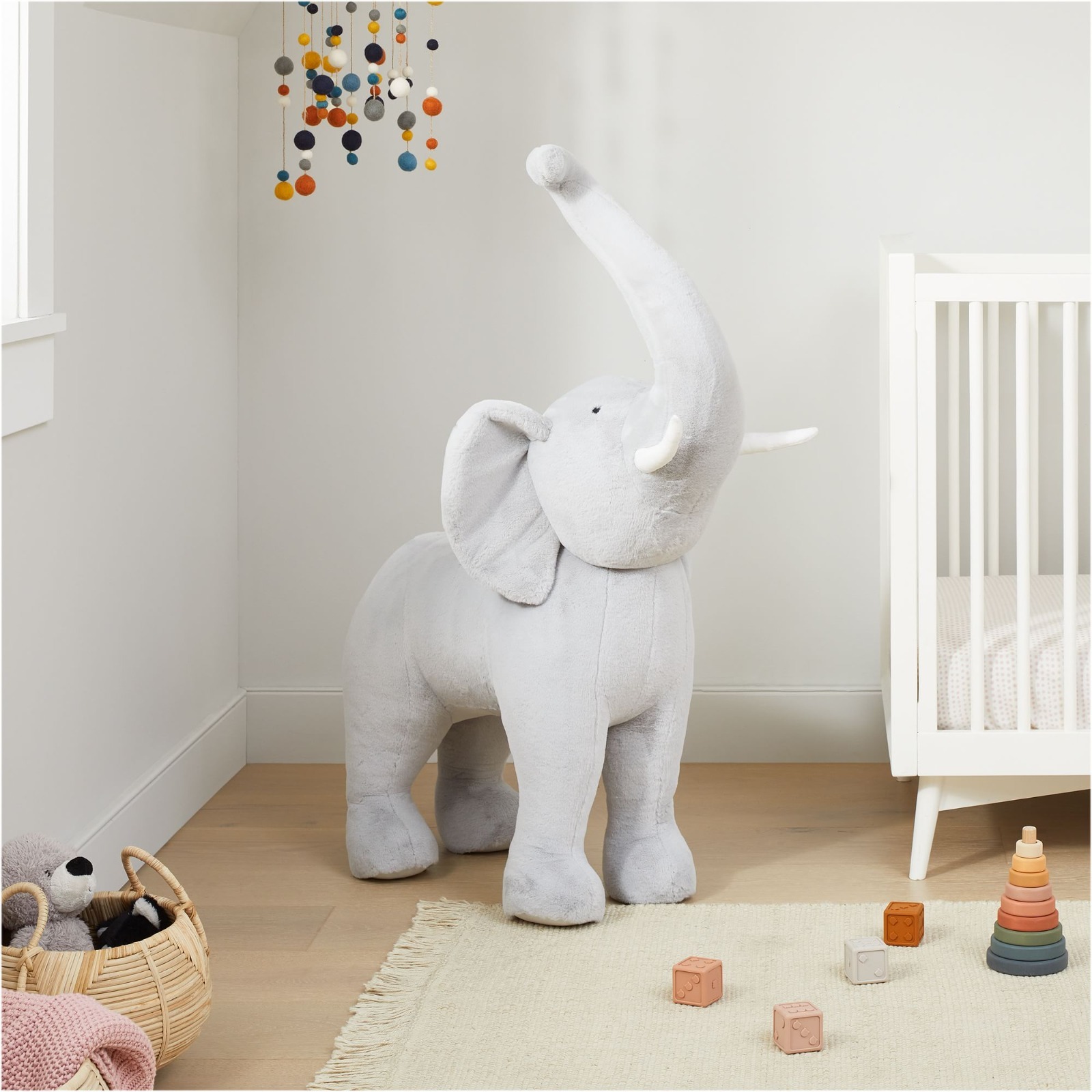 Era Elephant Soft Toy - Color: Grey