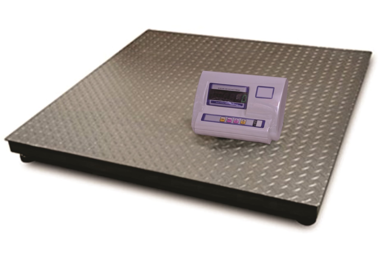 1500x1500 3000kg - 500gm Heavy Duty Platform Scales Accuracy: 200 Gm