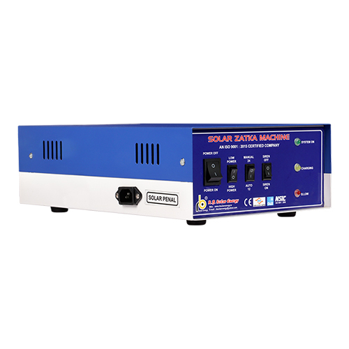 Metal & Plastic 8Kv Solar Zatka Machine