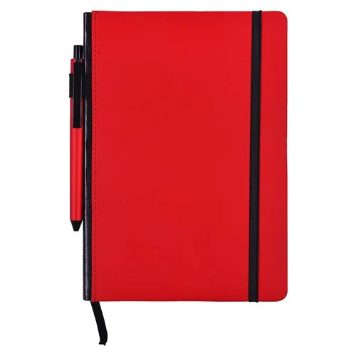 Promotional Notebook Diary - High-quality Leather, Various Customised Sizes , Softcover Design With Double-lined Pages, 165 Pages For Note-taking And Corporate Gifts
