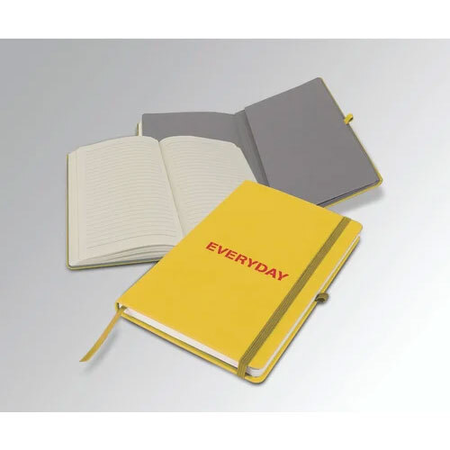 Promotional Notebook Diary - High-quality Leather, Various Customised Sizes , Softcover Design With Double-lined Pages, 165 Pages For Note-taking And Corporate Gifts