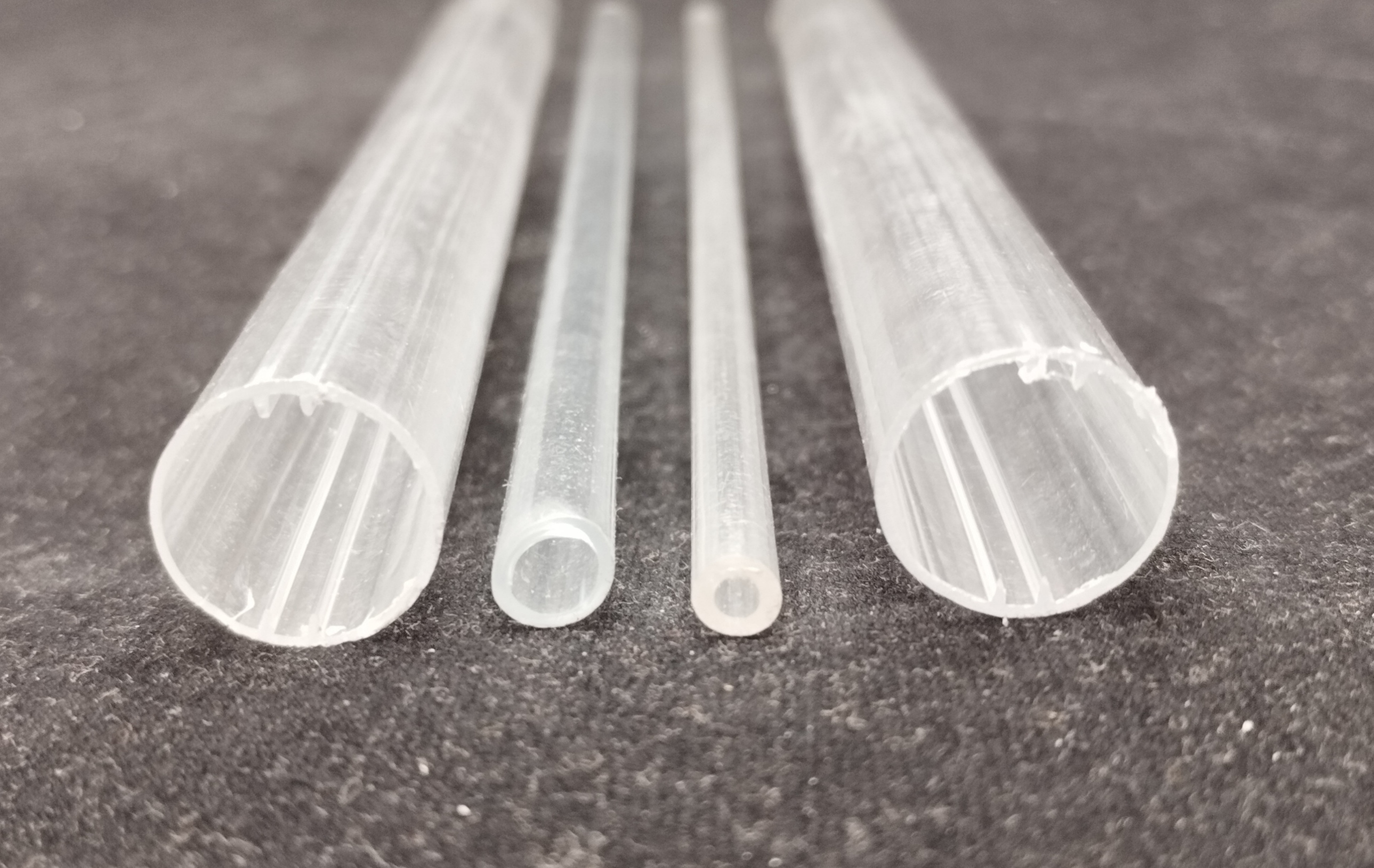 Polystyrene Tube - Extruded Polystyrene, Transparent Color | Warranty Included