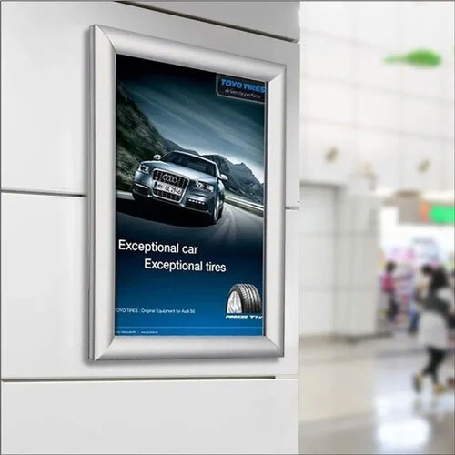 Rectangle Aluminum Clip On Frame Light Box Promotional Led Clip On Board Application: Industrial