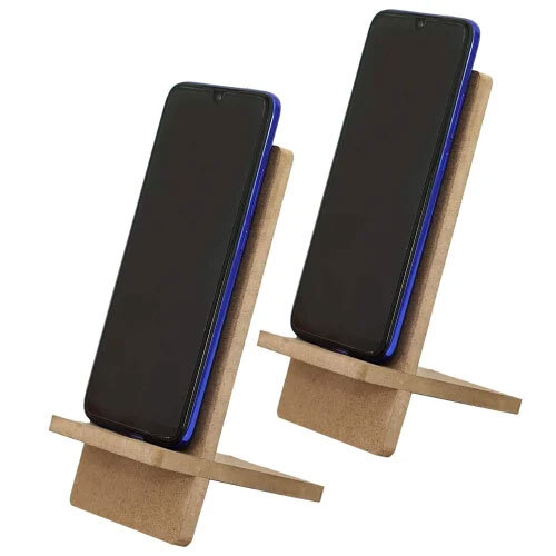 Detachable Mobile Stand - Acrylic, 5 Inch Rectangle Size | Ideal For Industrial Applications