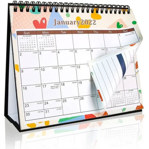 Mix Customized Printed Table Top Calendar