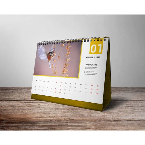 Mix Customized Printed Table Top Calendar