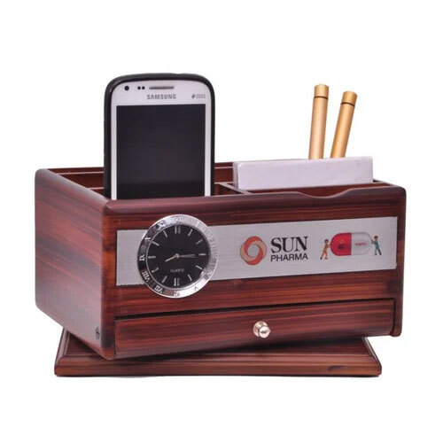 Table Top Display Stand Promotional Table Top Corporate Table Top Gifts - Wooden Material, 50 Grams Weight | 1-year Warranty