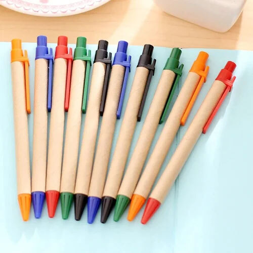 Promotional Plastic Pen - Plastic Material , Multicolour Design For Smooth Writing Experience