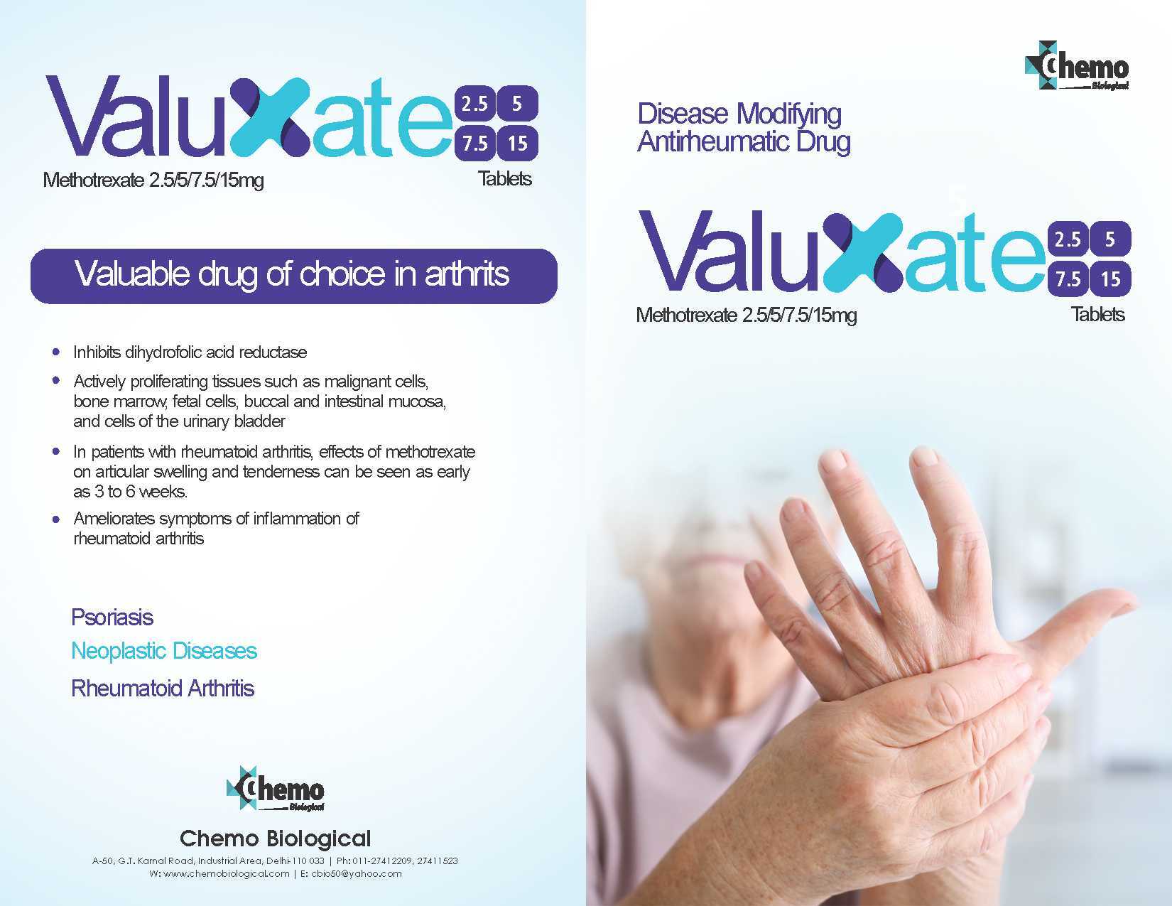 Methotrexate Tablets Ip 2.5 Mg