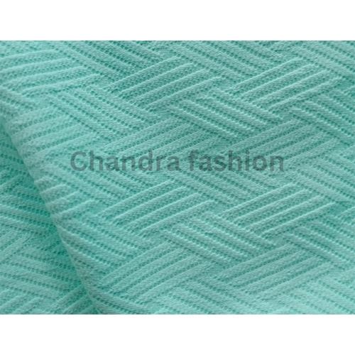 MTO-Loop कढ़ाई जॉर्जेट III फैब्रिक