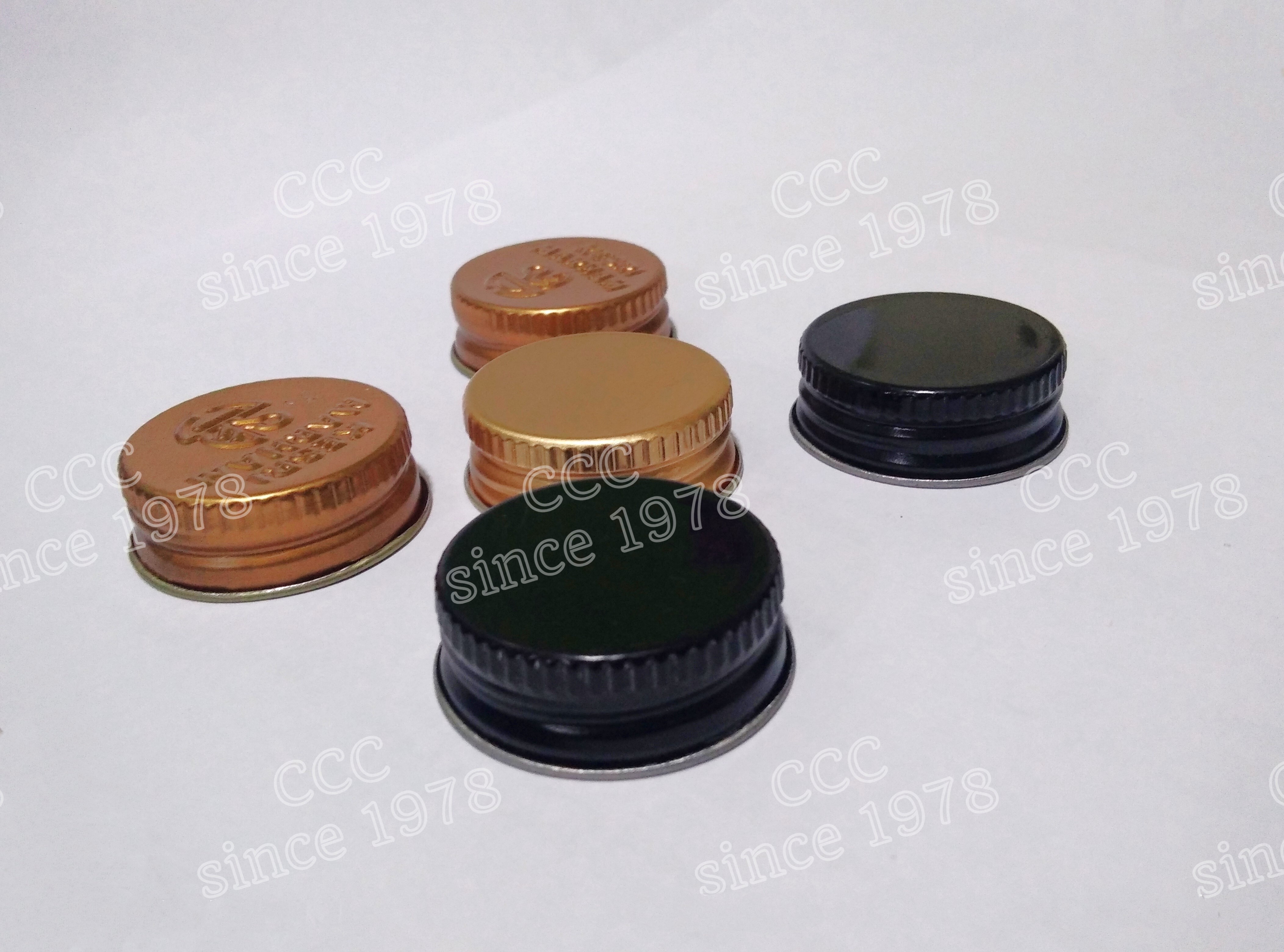 Ro/screw Cap - 29mm Gold/silver | Tinplate Material Premium Quality Screw Cap