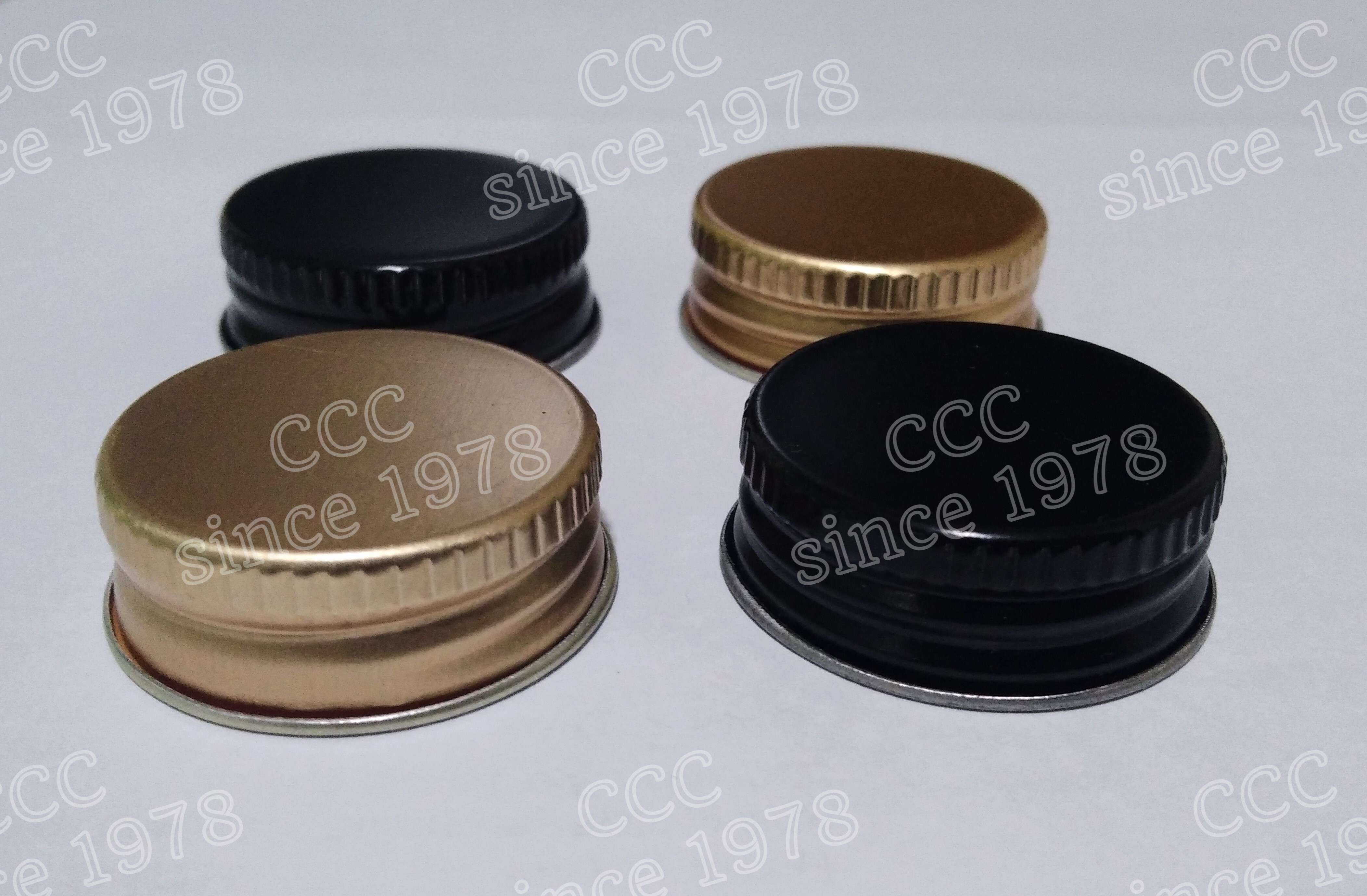 Ro/screw Cap - 29mm Gold/silver | Tinplate Material Premium Quality Screw Cap