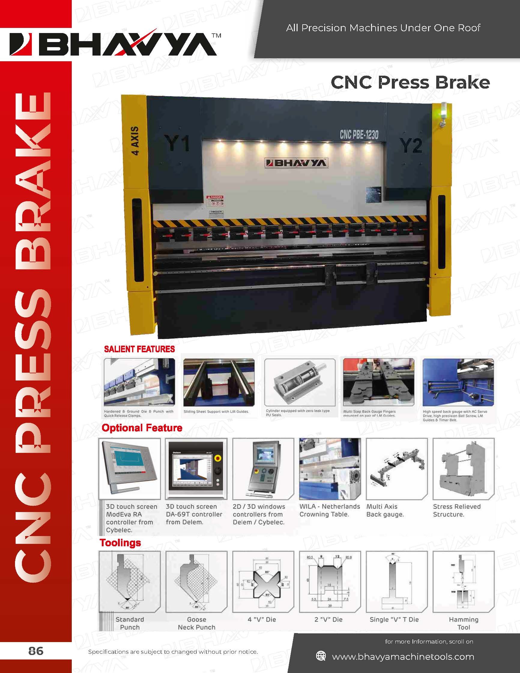 Cnc Press Brake Machine - Electric Automatic Operation | Painted Finish, Comprehensive Warranty