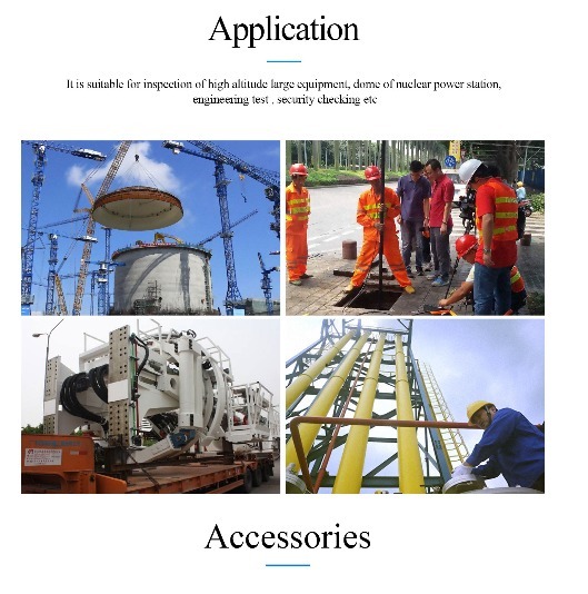 Telescopic Visual Inspection Camera - Accuracy: 360a Â°C