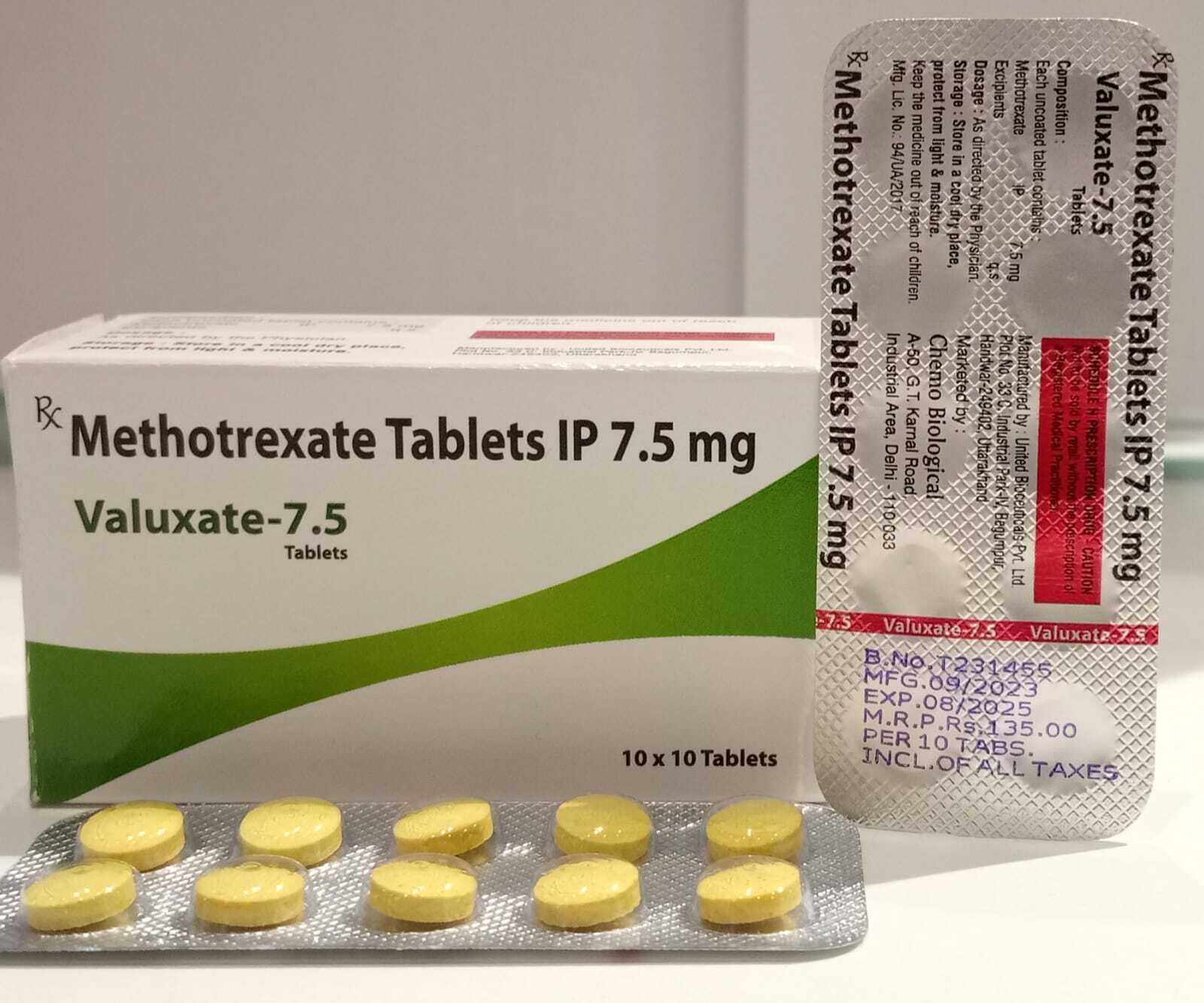 Methotrexate Tablets Ip 7.5 Mg
