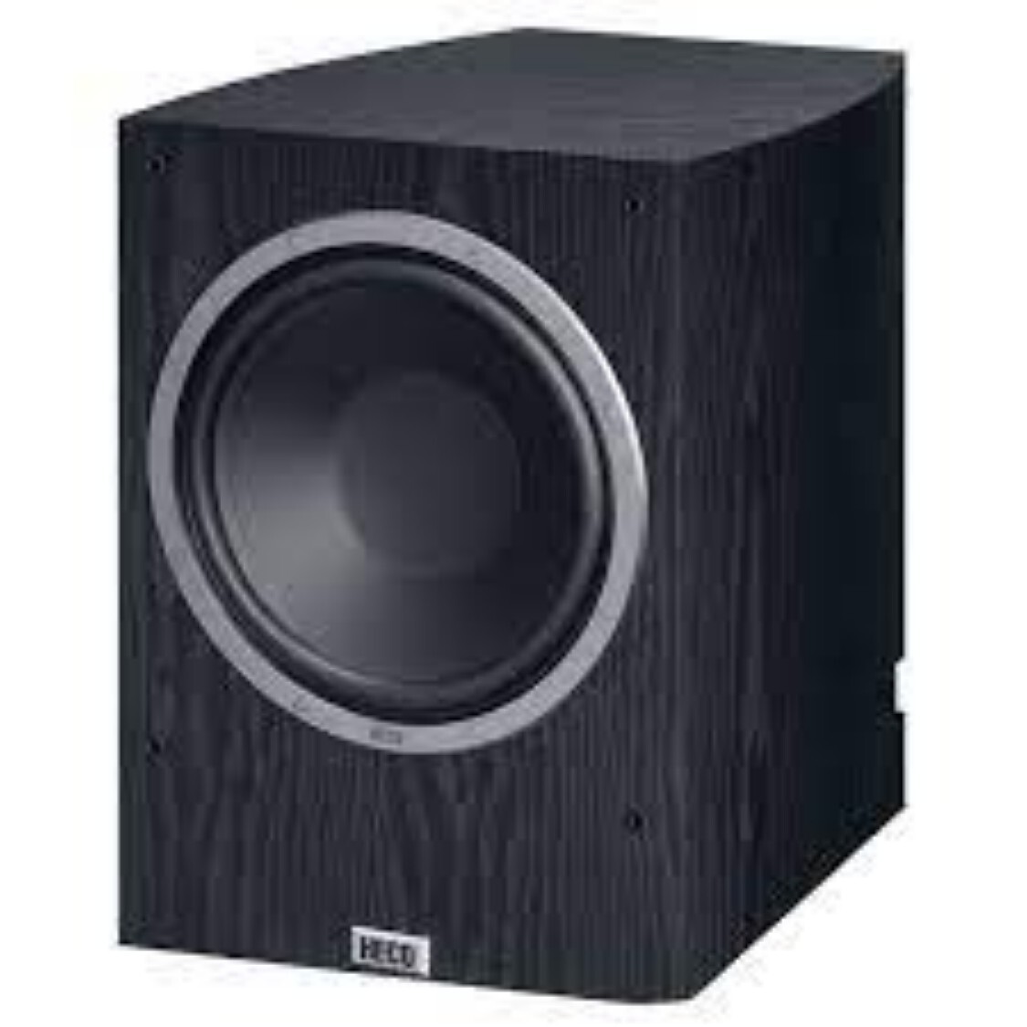 Heco Victa Prime Sub 252 A - 10" Active Subwoofer, 22-200 Hz Frequency Response | Distortion-free Low-end, Adjustable Crossover 50-200 Hz, Ash Black Decor