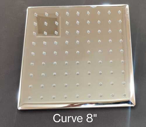 Shower Curve 8X8 - Color: Silver