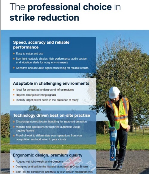 Under Ground Cable Locator - Color: Yellow Black