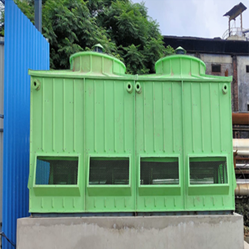 Cooling Tower - FRP Material, New Design | Electric/Solar Powered, Air Cooling Efficiency, Industrial Warranty