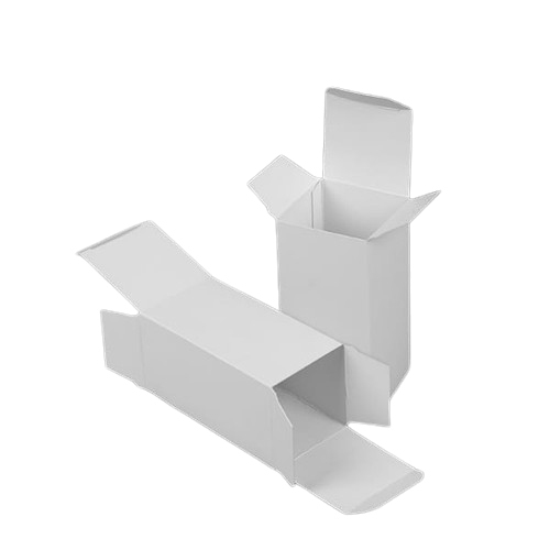 Glossy Lamination White Mono Box