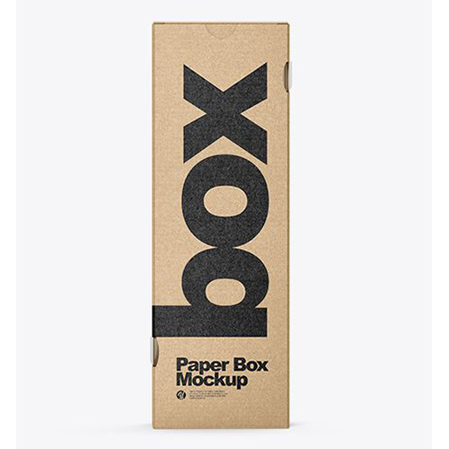 Mono Cartons - Paper Material, Square Shape | Matte Lamination, Uv Offset Printing For Apparel Industrial Use