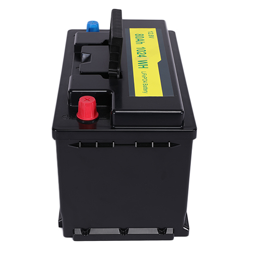 Lifepo4 Battery - 12.8v 80ah 1024wh Sealed Dry Charged, Durable Cover Included