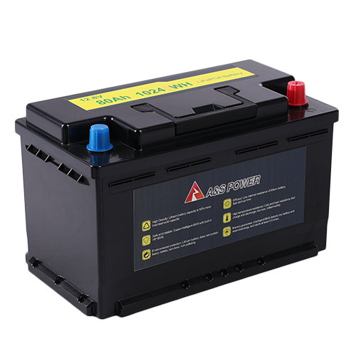Lifepo4 Battery - 12.8v 80ah 1024wh Sealed Dry Charged, Durable Cover Included