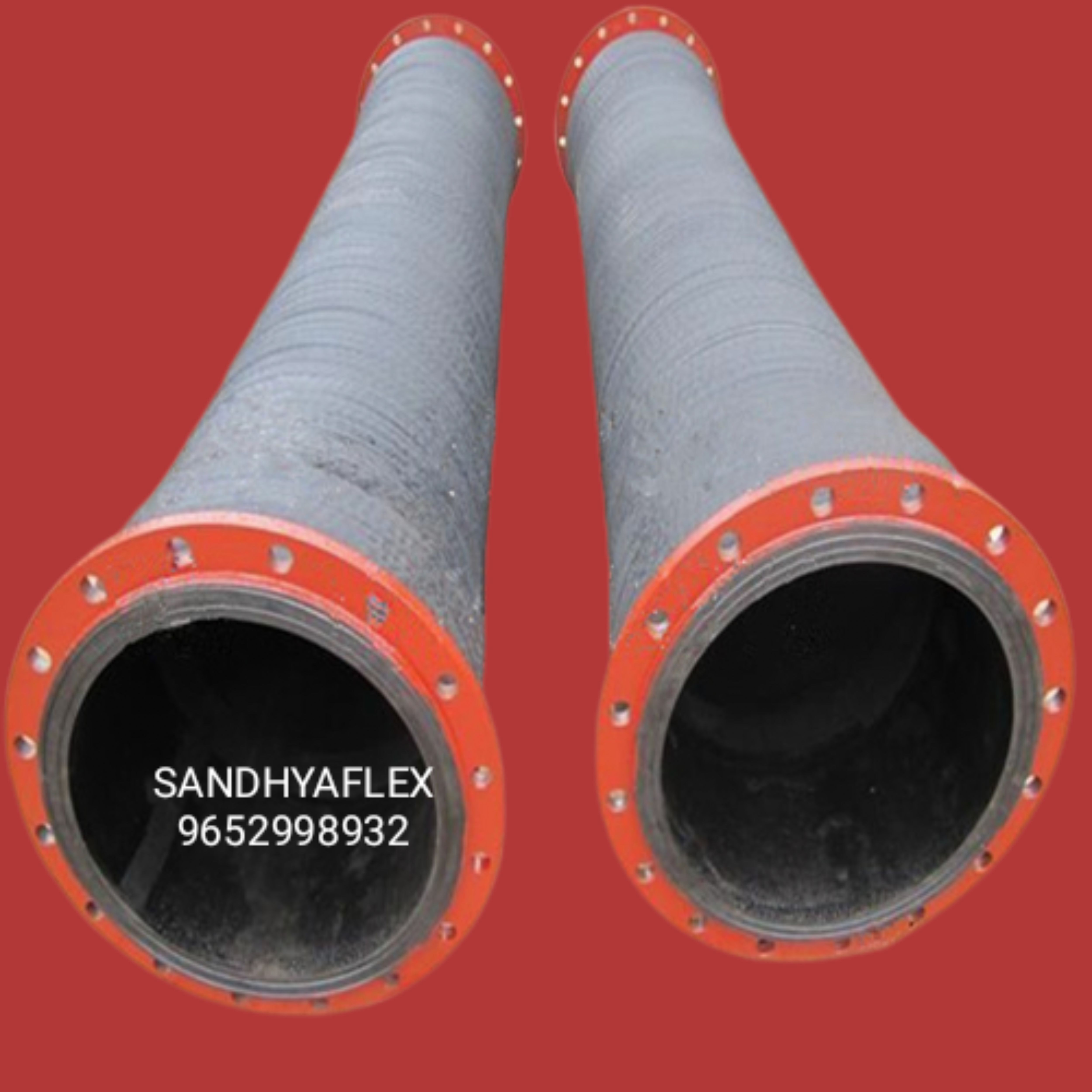 Oil Suction Rubber Hose - Rubber, 4 Inch, Black, 15 Meter Length | 10 Bar Pressure, Wire And Textile Reinforcement, High Flexibility And Vacuum Resistance, Chemical And Corrosion Resistant