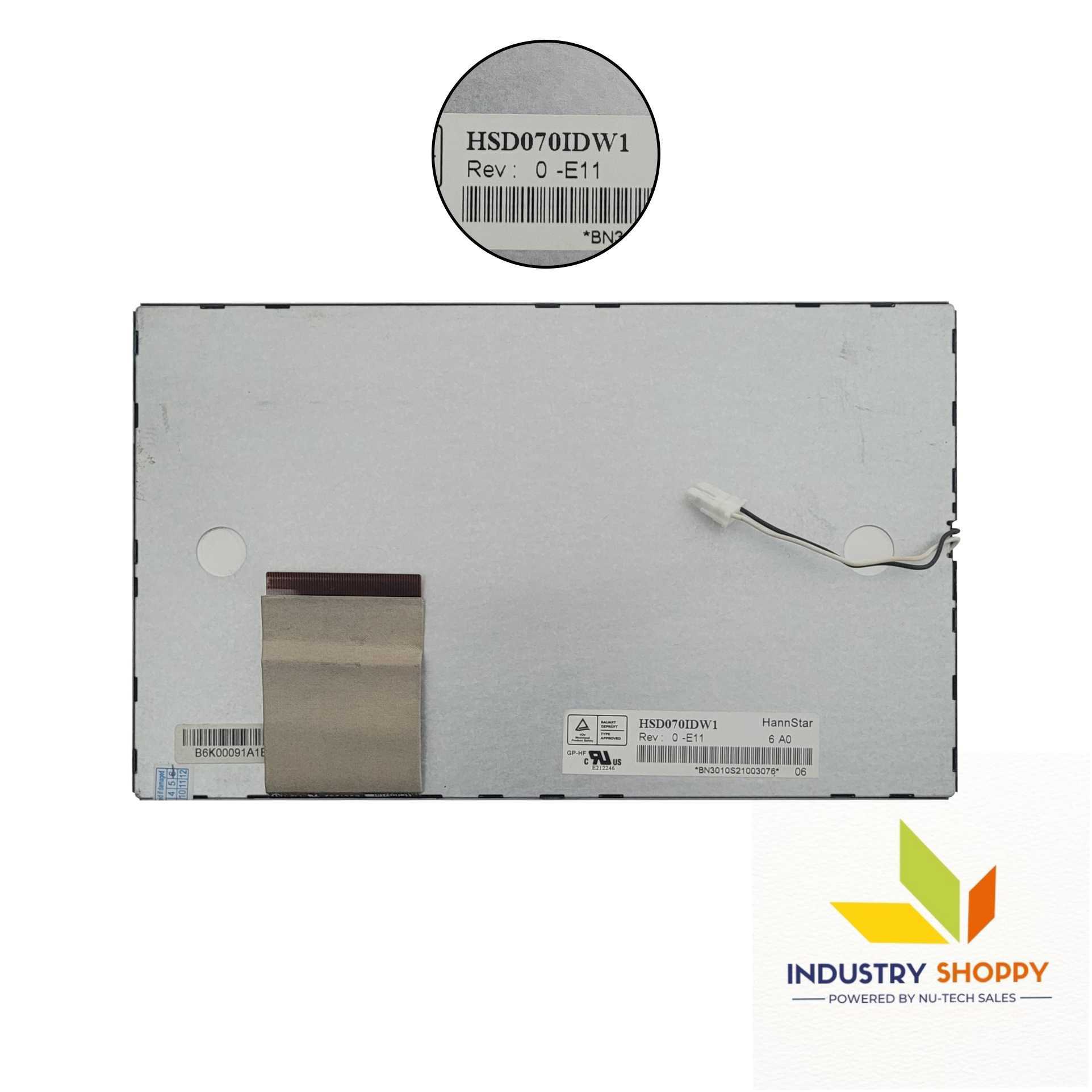 Hannstar Hsd070idw1-rev.0 Lcd Module - Application: Industrial Application