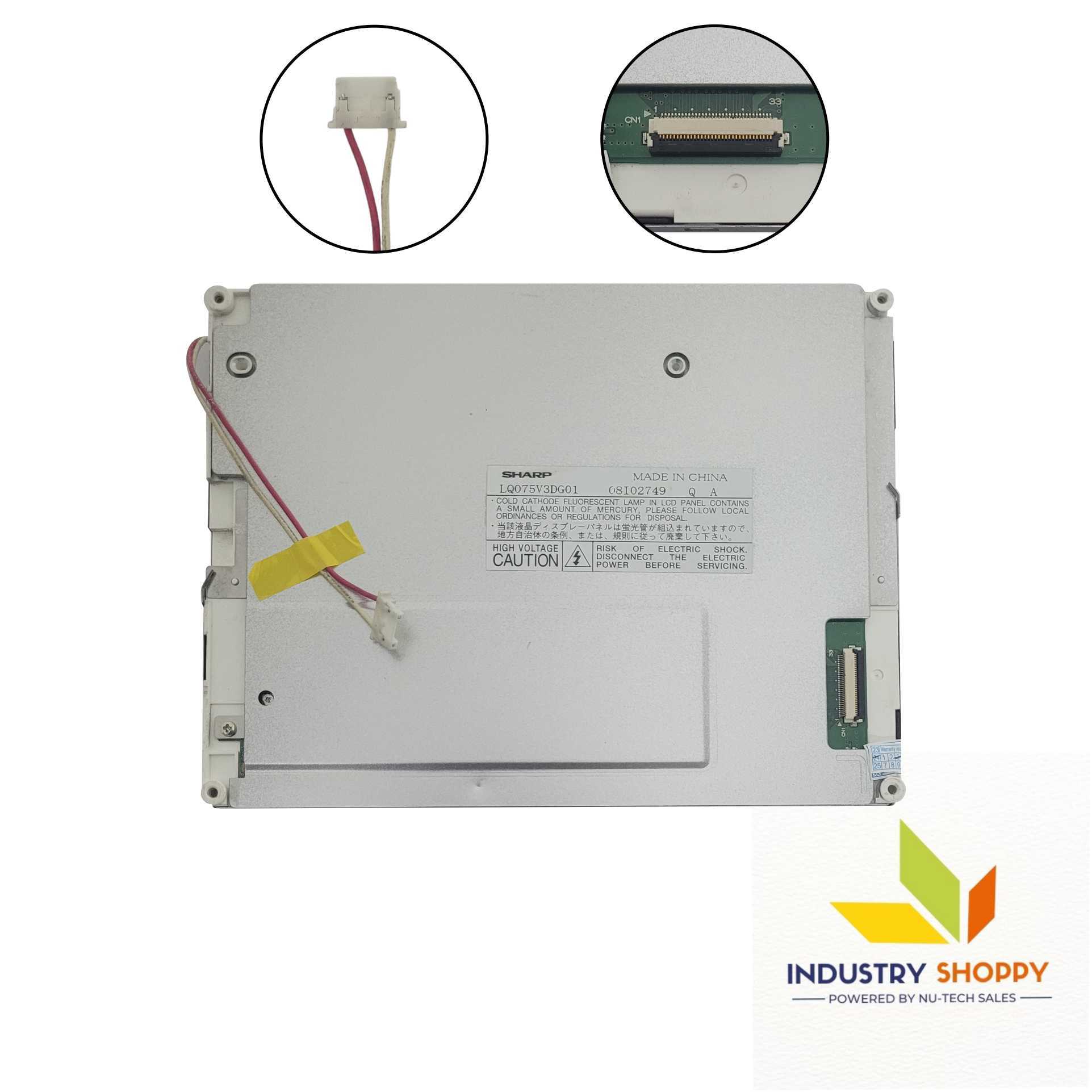 Sharp Lq075v3dg01 Lcd Module - Application: Industrial Application