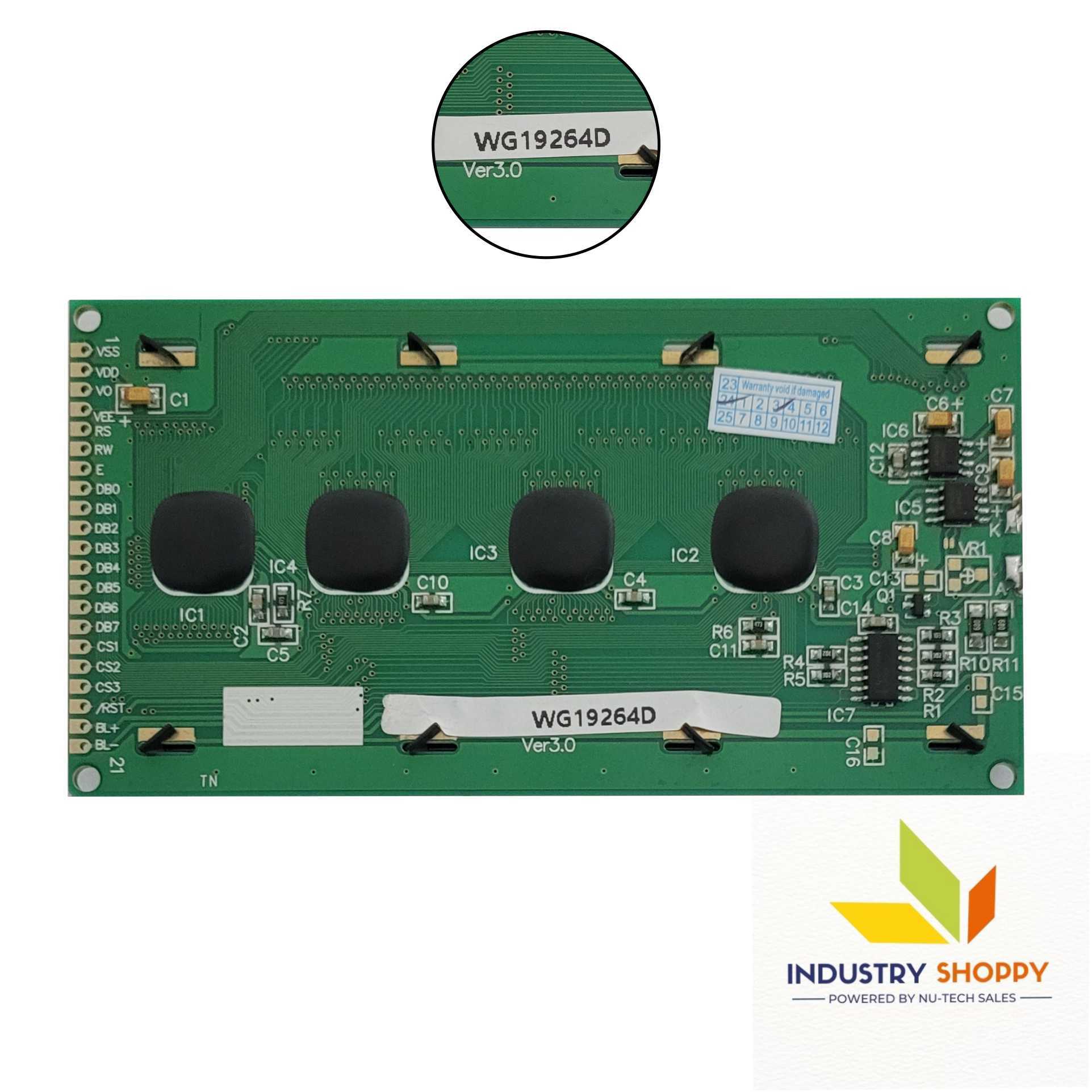 Compatible Wg19264d Lcd Module