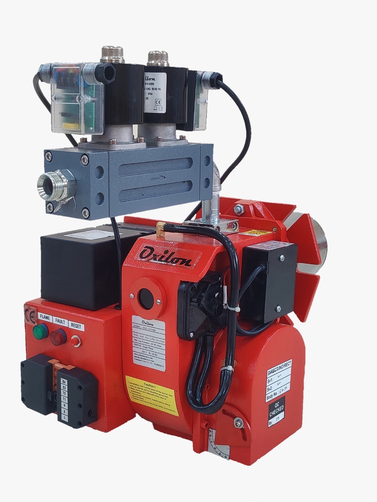 Burner For Rotomoulding Machine And Oven