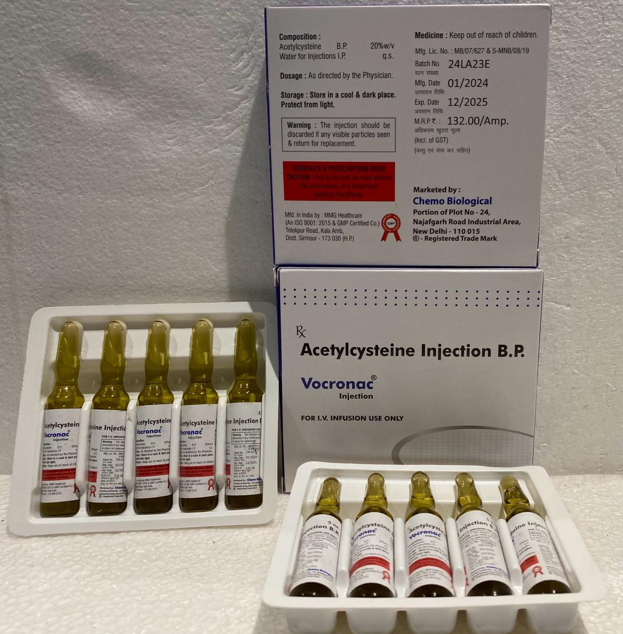 N-acetylcysteine Injection B.p.