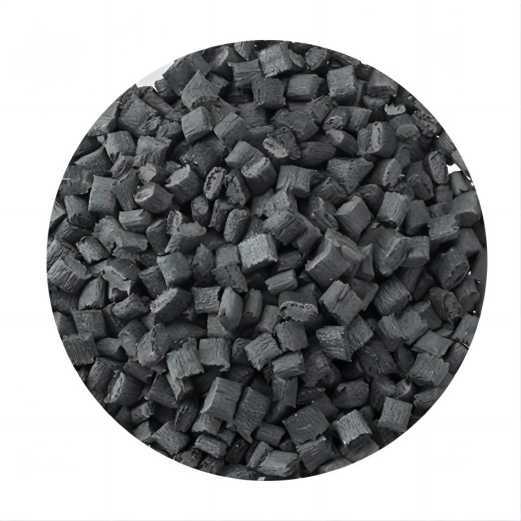 Black Carbon Fiber Reinforced Polyphenylene Sulfide