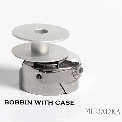 Steel Bobbin With Case - Color: Silver
