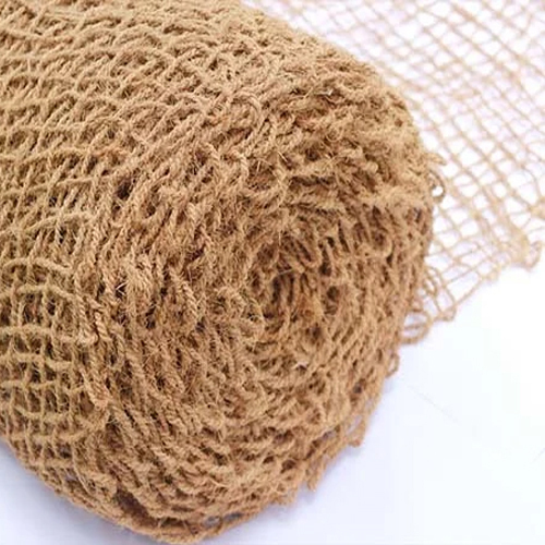 Woven Coir Geotextile - Color: Brown