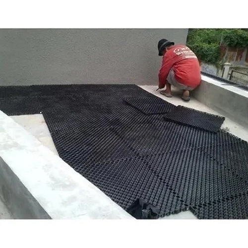 Roof Garden Drain Cell - Color: Black