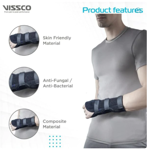 Black Universal Cock-up Support P.c.no 0641( Universal)