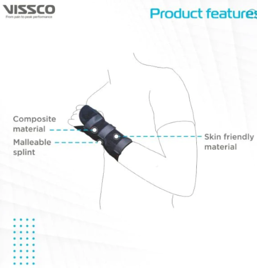 Black Universal Cock-up Support P.c.no 0641( Universal)