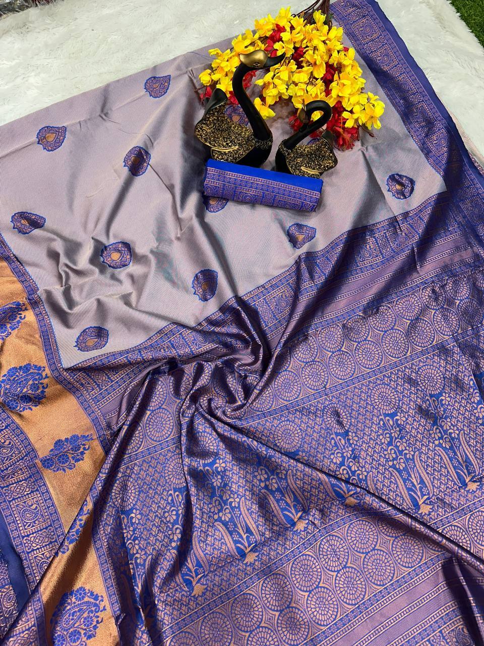 Silk Saree - Single Colour Elegance | Perfect For Ethnic Occasions