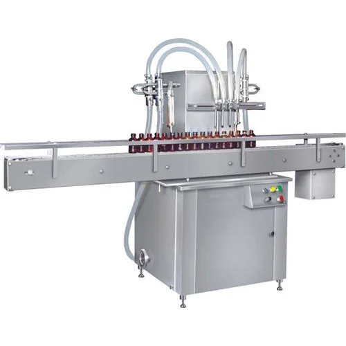 Bottle Filling Machine - Stainless Steel, Electric Drive | Automatic, High Performance, High Efficiency, Human Machine Interface
