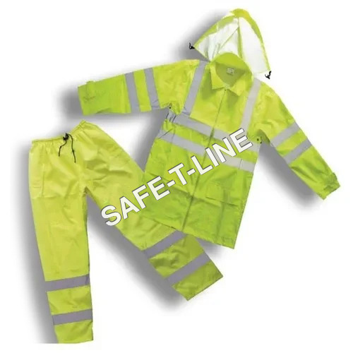 Reflective Safety Rain Suit - Gender: Unisex
