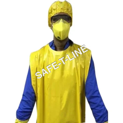 Farmer Safety Suit - PVC, Waterproof, Bright Yellow | Male Fit, Comfortable Design, 1-Year Warranty for Reliable Use