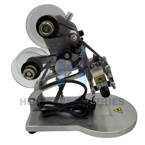 Dy 8 Manual Coding Machine - 150 Watt Power, Silver Finish, 7 Kilograms Weight, New Condition, 1 Year Warranty