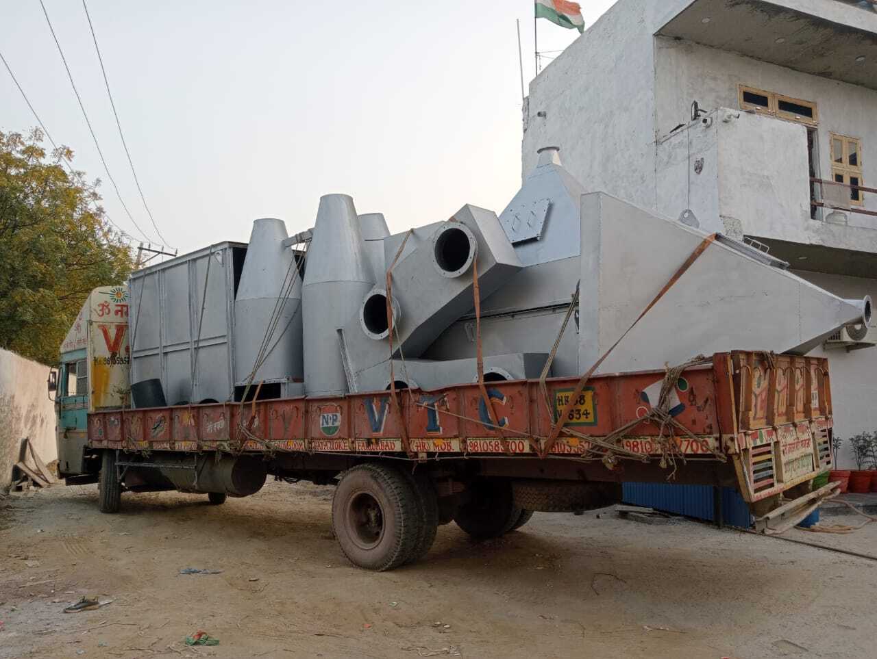 Cyclone Dust Collector - Ms Material With 1.6 To 10mm Reactor Thickness | 98% Sealing Efficiency, Weight 5000kg, Ideal For Industrial Applications