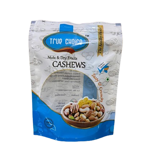 Cashews Dry Fruits Packaging Pouches - Color: Different Available